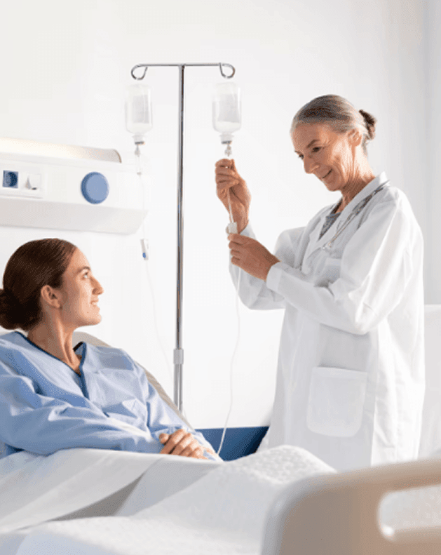 In-clinic infusion